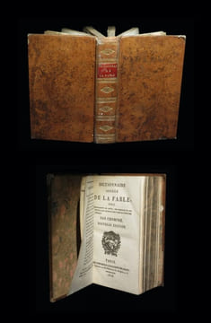 Dictionnaire abrégé de la Fable pour l'intelligence des poètes, des tableaux et des statues, dont les sujets sont tirés de l'histoire poétique.. ...
