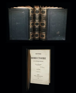 Histoire du Directoire  de la République française.