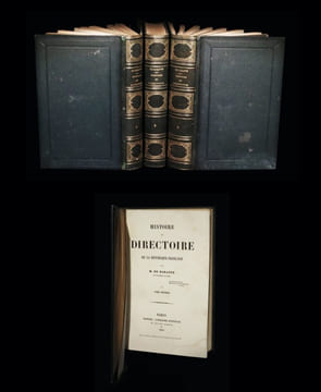 Histoire du Directoire de la République française.. BARANTE (Prosper de).
