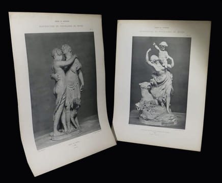Choix de modèles de la Manufacture nationale de porcelaine de Sèvres appartenant au Musée Céramique.. TROUDE (Albert).