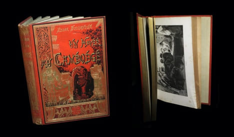 Un hiver au Cambodge  -  Chasse au tigre, à l'éléphant et au buffle sauvage,  souvenirs d'une mission officielle.. BOULANGIER (Edgar)  -  SOUZE ...