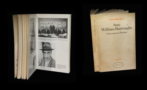 Avec William Burroughs - Notre agent au bunker.. BOCKRIS (Victor) - [BURROUGHS (William)].