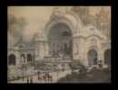Tirage sur papier albuminé  figurant Le Palais de l'Electricité. . [Photographie - Exposition Universelle Paris 1900].