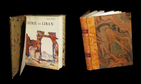En Syrie et au Liban.. GEIGER (André) - HUBERT-ROBERT (Marius, couv. de).
