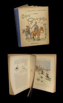 Don Quichotte de la Manche.. CERVANTES SAAVEDRA (Michel)  -  MORIN (Henry, ill. de).