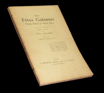Les Fêtes galantes - Drame-Ballet en deux Actes.
