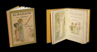 Almanach de Kate Greenaway pour 1886. 
