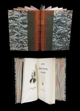 Lettres de J. Barbey d'Aurevilly à Trébutien.. BARBEY d'AUREVILLY (Jules-Amédée).