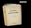 Lettres à Madame Récamier recueillies pour la première fois et présentées d'après les originaux.. CHATEAUBRIAND (René de)  -  [RECAMIER (Juliette)] - ...