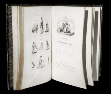 Le Diable à Paris – Paris et les Parisiens - Moeurs et coutumes, caractères et portraits des habitants de Paris, tableau complet de leur vie privée, publique, politique, artistique, littéraire, industrielle, etc. - Précédée d'une histoire de Paris par Théophile Lavallée.