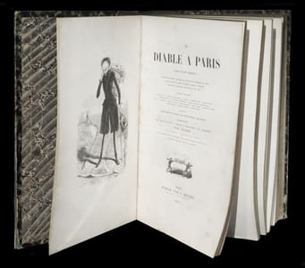 Le Diable à Paris – Paris et les Parisiens - Moeurs et coutumes, caractères et portraits des habitants de Paris, tableau complet de leur vie privée, publique, politique, artistique, littéraire, industrielle, etc. - Précédée d'une histoire de Paris par Théophile Lavallée.