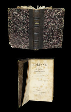 Corinne ou L'Italie.. STAEL-HOLSTEIN (Madame Anne-Louise Germaine de).