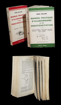 Manuel pratique d'illusionnisme et de prestidigitation.. CEILLIER (Rémi) - LUMIERE (Auguste, préf. de).
