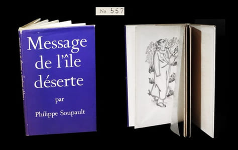 Message de l'île déserte.