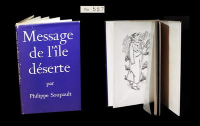 Message de l'île déserte.