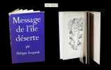 Message de l'île déserte.. SOUPAULT (Philippe)  - ALEXEIEFF (Alexandre, front. de).