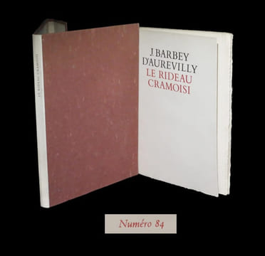 Le Rideau cramoisi.. BARBEY d'AUREVILLY (Jules-Amédée).