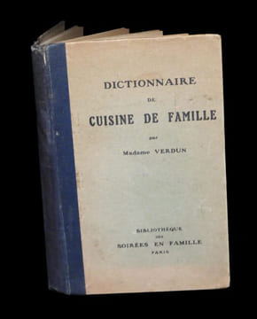 Dictionnaire de cuisine de famille.. VERDUN (Paul) & Madame VERDUN.