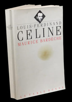 Louis-Ferdinand Céline.. BARDECHE (Maurice) - [CELINE (Louis-Ferdinand)].