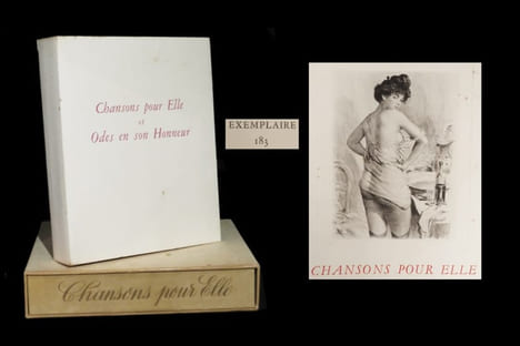 Chansons pour Elle et Ode en son honneur.. VERLAINE (Paul) - BECAT (Paul-Emile, ill. de).
