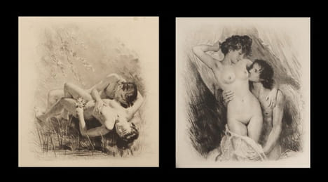 Chansons pour Elle et Ode en son honneur.. VERLAINE (Paul) - BECAT (Paul-Emile, ill. de).