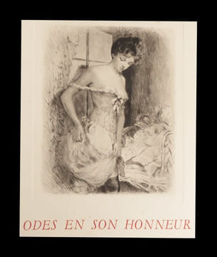 Chansons pour Elle et Ode en son honneur.. VERLAINE (Paul) - BECAT (Paul-Emile, ill. de).