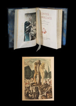 Contes de Boccace  [Le Décaméron].. BOCCACE (Jean)  -  BERTHOMME SAINT-ANDRE (Louis-André, ill. de).