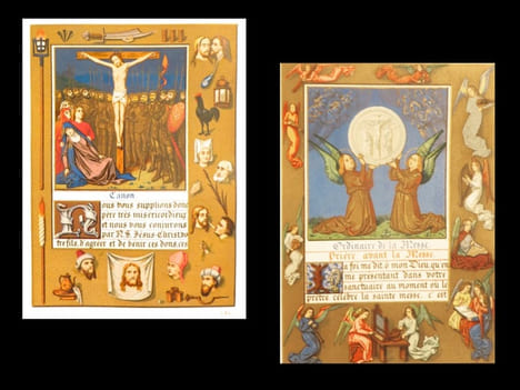 Heures du Moyen-Age.. [Reliure aux armes signée GRUEL].