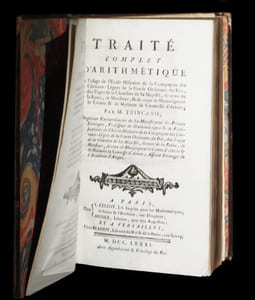 Traité complet d'Arithmétique [suivi de :] Mémoire sur les logarithmes des quantités négatives.