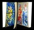 Les Vitraux de Chagall (1957 - 1970).. MARTEAU (Robert) - MARQ (Charles, Post-face de) - [CHAGALL (Marc)].