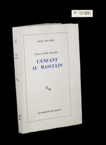 L'Enfant au masculin [in Essais / Livre premier].