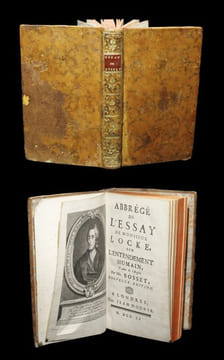 Abbrégé [Abrégé] de l'Essay [Essai] de Monsieur Locke sur L'Entendement humain. . BOSSET (Jean-Pierre) - [LOCKE (John)].