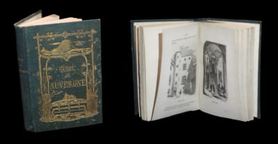 Guide en Auvergne - Itinéraires historiques et descriptifs aux eaux thermales, illustrés de plus de 170 gravures.