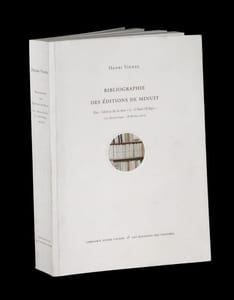 Bibliographie des Editions de Minuit (1942 - 1972).