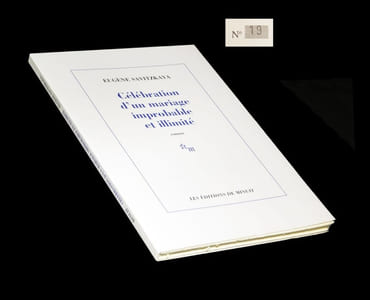 Célébration d'un mariage improbable et illimité. 