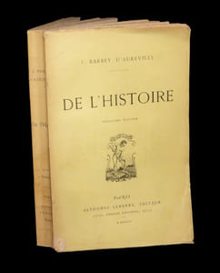 De l'Histoire [in Les Oeuvres et les Hommes].
