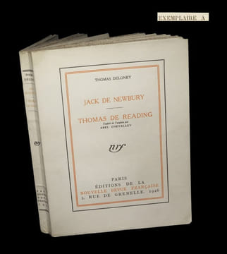 Jack de Newbury - Thomas de Reading.. DELONEY (Thomas) - CHEVALLEY (Abel, trad. de).