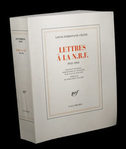 Lettres à la N.R.F. (1931 - 1961).