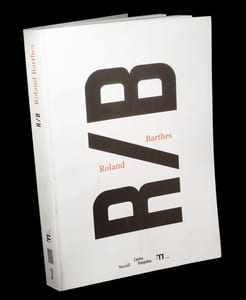 R/B - Roland Barthes.