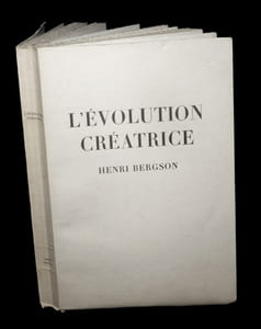 L'Evolution créatrice [in Oeuvres complètes].