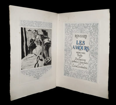 Les Amours.. RONSARD (Pierre de) - COURBOULEIX (Léon, eaux-fortes de).