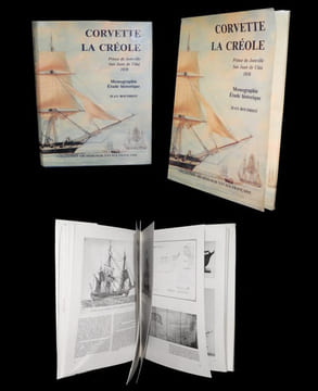 Historique de La Corvette et Monographie de La Créole.. BOUDRIOT (Jean).