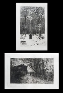 Catalogue complet d'eaux-fortes originales et inédites composées et gravées par les artistes eux-mêmes avec dix planches types divers.