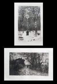 Catalogue complet d'eaux-fortes originales et inédites composées et gravées par les artistes eux-mêmes avec dix planches types divers.
