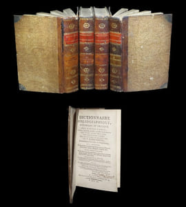 Dictionnaire bibliographique, historique et critique des livres rares, précieux, singuliers, curieux, estimés et recherchés tant des auteurs connus que de ceux qui ne le sont pas, soit manuscrits, avant et depuis l'invention de l'Imprimerie, soit imprimés [...].