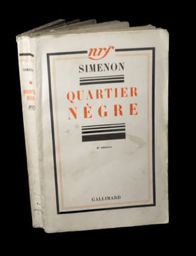 Quartier nègre.. SIMENON (Georges).