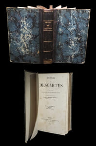 Oeuvres de Descartes [comprenant :] Discours sur la méthode - Méditations - Traité des passions.