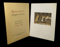 Suite à part des illustrations de Maurice Albe [pour les] Oeuvres maîtresses d'Eugène Le Roy.