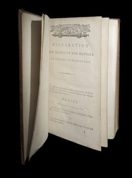 Constitution de la République française proposée au peuple français par La Convention nationale [a été relié à la suite :] Recueil des dispositions du ...