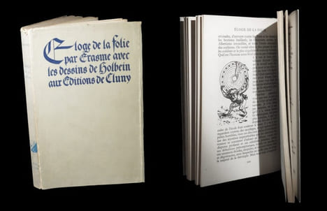 L'Eloge de la folie.. ERASME - HOLBEIN (Hans, ill. de).